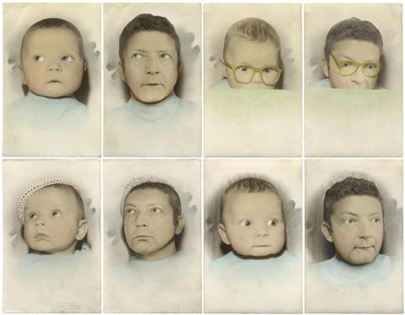 Meticulous Recreations of Old Family Photographs