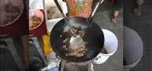 Make pad kapow - pork with basil (street style)