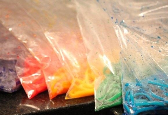 How to Make Your Own Super Cheap and Simple Rainbow Colored Pasta