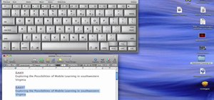 Use keyboard shortcuts on an Apple MacBook notebook computer