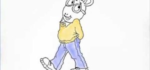 Draw cartoon character, Arthur