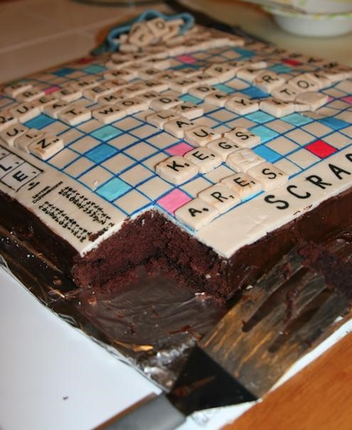 Scrabble cakes!