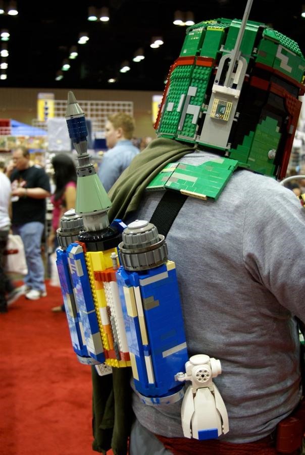 Boba Fett Armor made of LEGOS