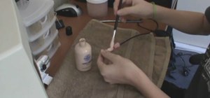 Make a severed finger prosthetic prop