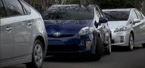 Use parking assist mode in the 2010 Prius