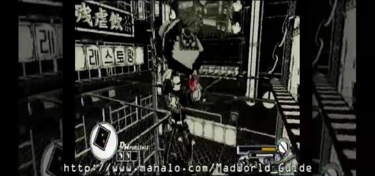 How to Walkthrough MadWorld Rin Rin boss fight « Nintendo Wii ::  WonderHowTo