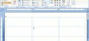 Create mailing labels in Microsoft Word 2007