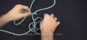 Tie a Turk's Head knot in a flat or matt format