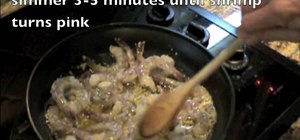 Make shrimp in a garlic sauce
