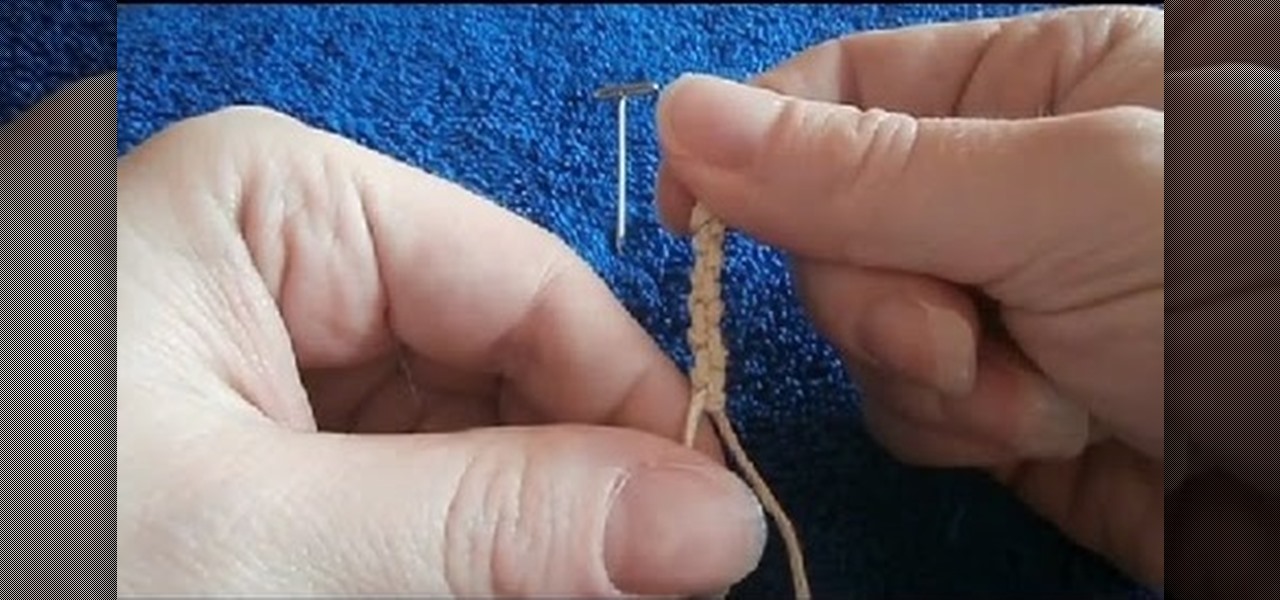 DIY Alternating Half Hitch Knot for Hemp Jewelry