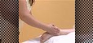 Relieve ankle sprains with massage