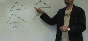 Prove congruent triangles with SSS and SAS