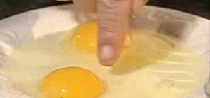 Separate eggs with egg shells