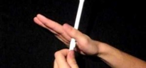 Do the Fingerless Thumbaround pen spinning trick