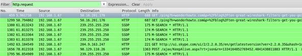 8 Wireshark Filters Every Wiretapper Uses to Spy on Web Conversations and Surfing Habits