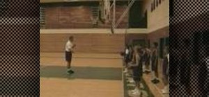 Jab step in basketball