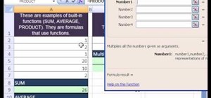 Use Excel's built-in SUM, MOD, LCM & PRODUCT functions