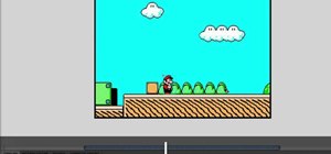 Use sprites or animated .GIFs to recreate an old video game