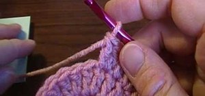 Make a flat circle using double crochet