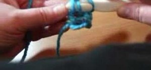 Crochet a chainless single crochet foundation simply