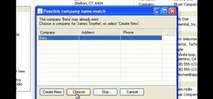Version contacts between MS Outlook and Cosential