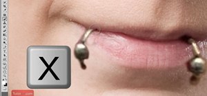 Find out how you will look with a piercing using Photoshop