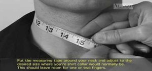 Measure your neck size