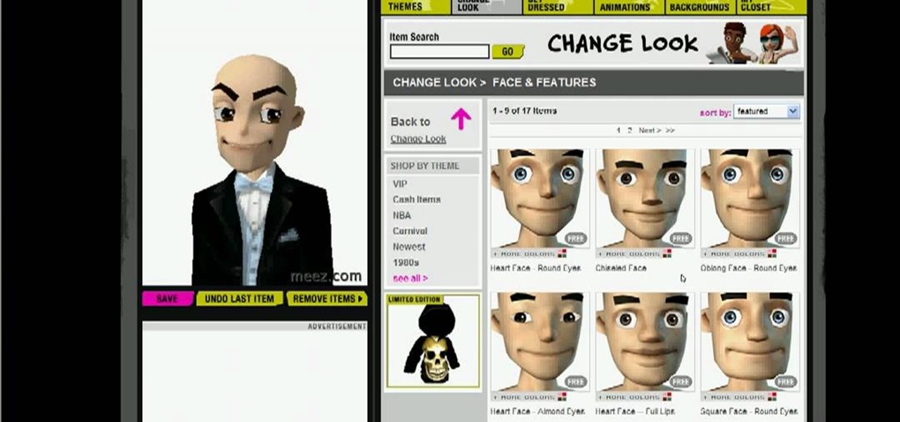 How To Remove The Head Off Your Meez Avatar Pc Games Wonderhowto
