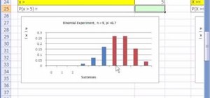 Calculate probabilities with Excel's BINOMDIST feature