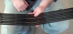 Install Stack Racing's lower grille on a 05-09 Mustang