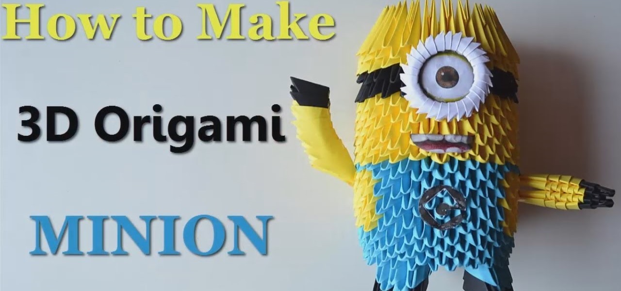 Make Origami Minion