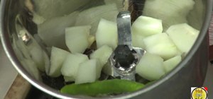 Make a simple Indian cucumber chutney