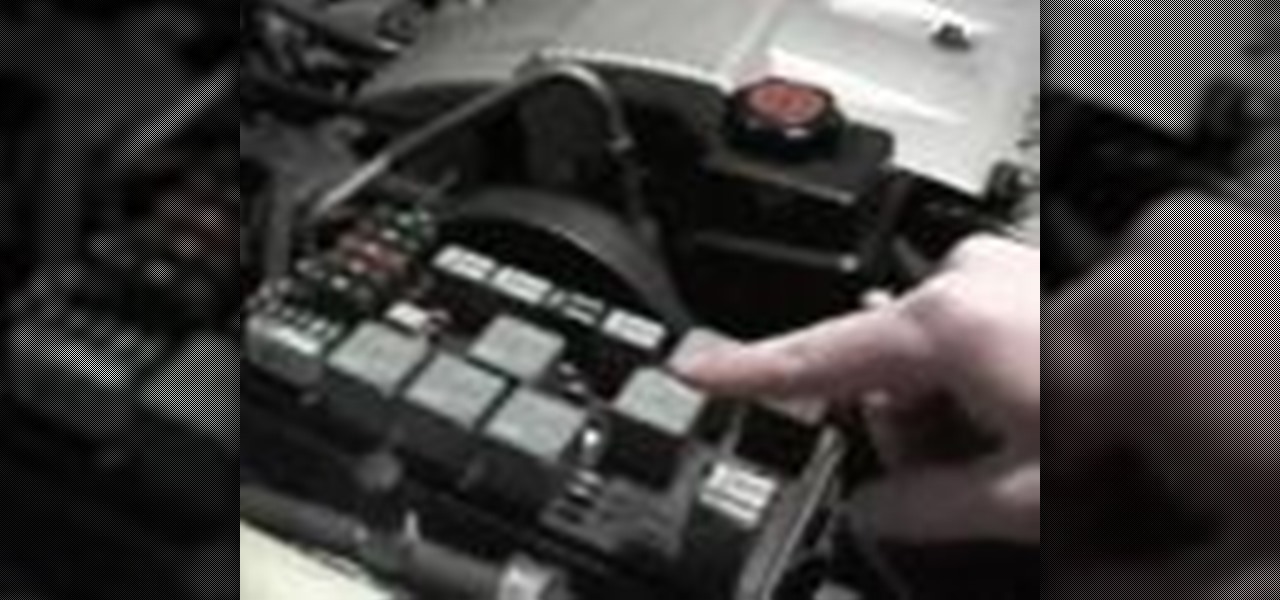 How to Check the fuses in a Cadillac « Maintenance ... 2002 cadillac deville stereo wiring diagram 