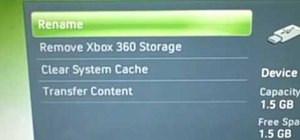 Remove a USB flash drive from your Xbox 360
