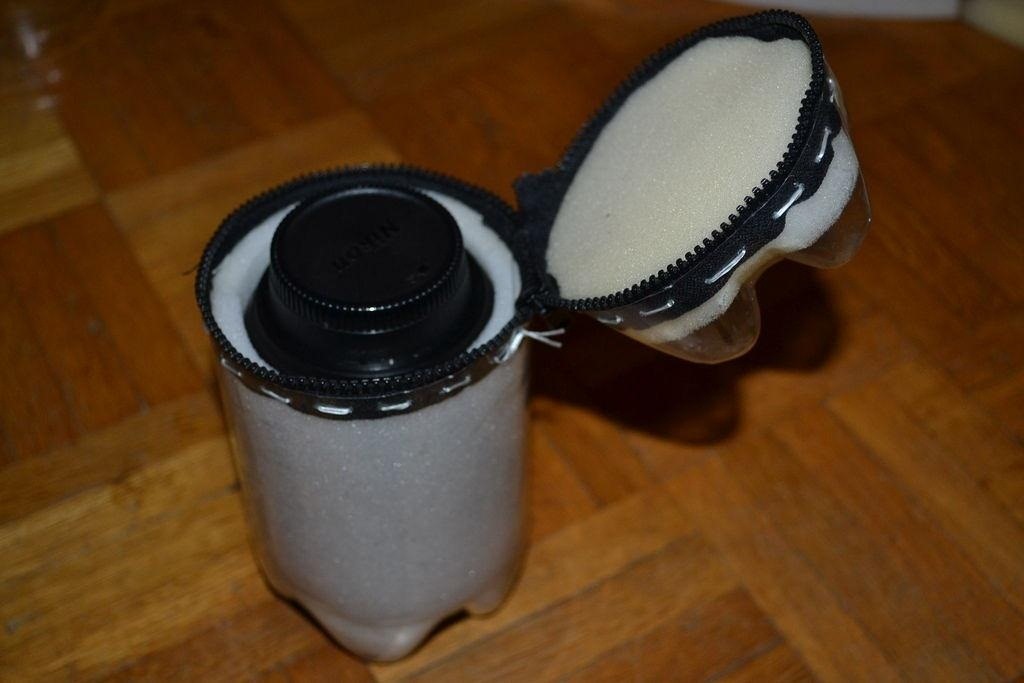 How to Turn a Plastic Bottle into a Zippered Waterproof Lens Case