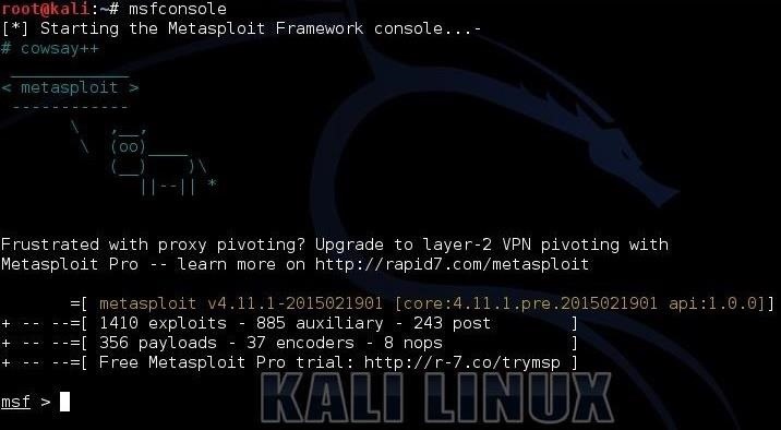 Hack Like a Pro: Metasploit for the Aspiring Hacker, Part 8 (Setting Up a Fake SMB Server to Capture Domain Passwords)