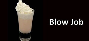 Make a blow job cocktail drink
