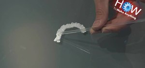 Make a paper inchworm from a wrapped straw