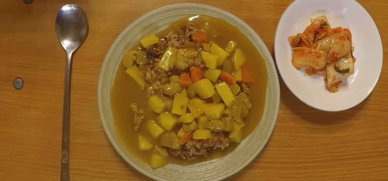 Make Quick Korean Curry Rice