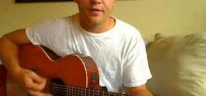 Play "Whole Wide World" by Wreckless Eric on guitar