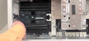 Remove the RAM memory from a Power Mac G5