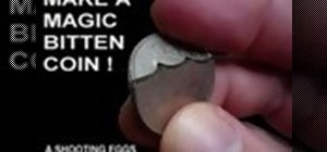 Make fake coins for magic tricks like David Blaine