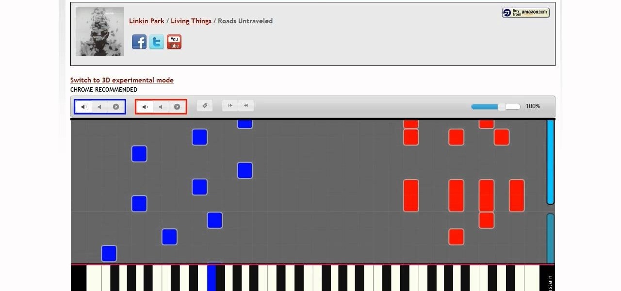 Play "Roads Untraveled" by Linkin Park on Piano