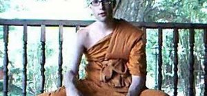 Practice sitting meditation for Buddhism