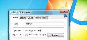 Burn an ISO disc image file to CD or DVD in Windows 7