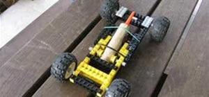 Rocket Powered Lego Cars