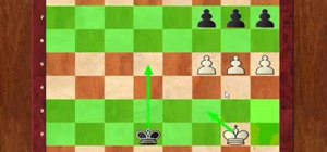 Use a pawn breakthrough technique in chess