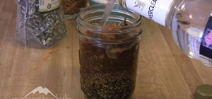 Make an herbal liniment