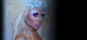 Create a Frigid B*tch ice queen winter costume makeup look