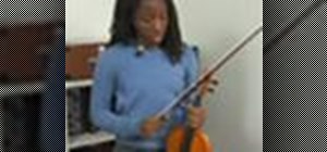 Play double stops on the violin